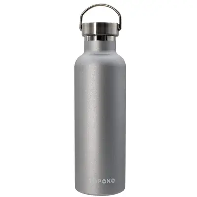 Lydia's Deal 25 oz Stainless Steel Water Bottle - Vacuum Insulated Wide Mouth Leak-Proof Drinkware, Holds 25 oz Comfortably, Keeps Drinks Cold for 24 Hours, Reusable with Lid & Metal Lid for Men, Travel