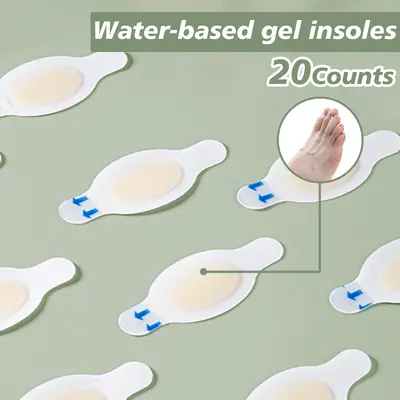 20 Counts Hydrocolloid Blister Bandages , Prevents Rubbing & Friction