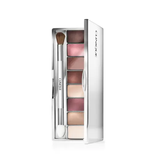 [Clinique] All About Shadow Octet | Eyeshadow Palette | Long-wearing | Beauty Eyeshadows Compact | Pink Honey/Black Honey/Nude Honey