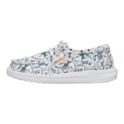 Disney Minnie Mouse Print Wendy - Kid's Comfortable Slip on Shoes Girly