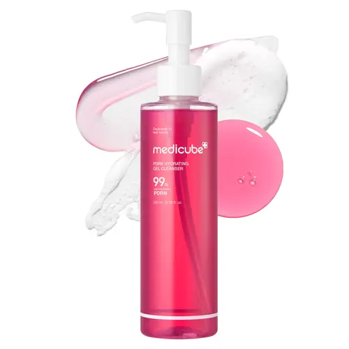 [medicube] PDRN Jelly to Foam Cleanser | Low pH Hydrating Daily Face Wash for All Skin Types | With PDRN, Collagen & LHA | Gentle Pore Care & Radiant, Balanced-Looking Skin | Korean Skincare | 200ml / 6.76 fl.oz