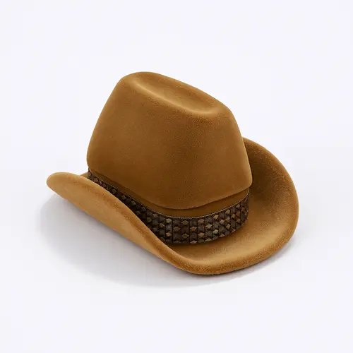 KissYan Cowgirl-Theme Retro Western Cowboy Hat Plastic Jewelry Box - Eco-Friendly Accessory Holder & Organizer with Unique Design, Gift Packaging for Rings,Earrings,Necklaces, Great for Birthdays/Anniversaries, Great Choice for Western Culture Lovers