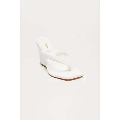 True Babe Wedges - White