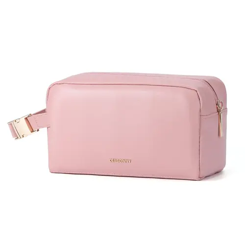 Cerbonny Flagship Leather Mini Freezable Cooler Pouch - Flagship Leather Look Elevates Lunch, Mini Chill Power, Freezer Safe On-the-Go Cooler, Summer Lunch Bag for Back to School