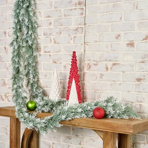 Wicker Park Set of 2 7' Decorative Cedar Garlands
