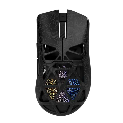 FURYCUBE G11 Tri-Mode Wireless Gaming Mouse - 2.4G, Bluetooth, Wired Rechargeable, Color Changing RGB Lighting, High Precision Optical Sensor - for Gamers/Office, PC Setup - PC Accessories, Desk Gadgets