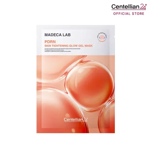 [Centellian24] Madeca Lab PDRN Collagen Facial Mask - Skin Tightening, Hydrating Sheet Mask for Skin Repair, Glowup, Lifting, Anti-Aging Care - Korean Skincare Forever Young Rejuvenating (1 pc), Mask Face