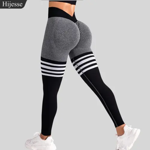 Hijesse Women's Scrunch Butt Lifting High Waist Yoga Pants, Seamless Workout Leggings for Gym Running (Now $16.79)