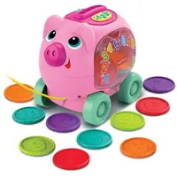 Winfun Pink Pull Along Counting Piggy
