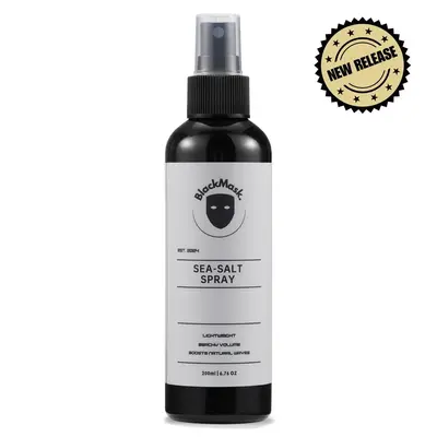 BlackMask Sea Salt Spray - Refreshing Styling Spray for Natural Texture & Volume, Boosts Waves