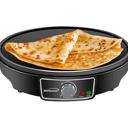Brentwood 12-Inch Electric Non-Stick Crepe Pancake Maker