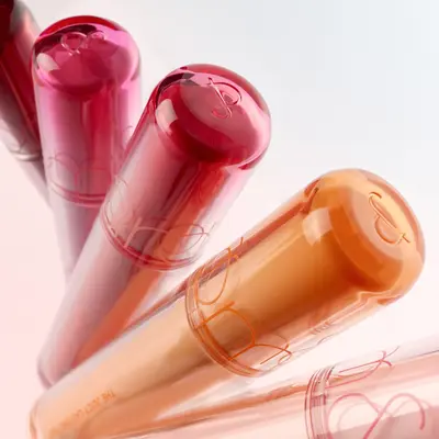 rom&nd THE JUICY LASTING TINT Moisturizer Lip Gloss - Beauty Products for Glow Up, Hydrating Make Up with Silky Glossy Finish, Hyaluronic Acid, Long-Wearing, Exfoliating, Fragrance, Glyceryl Stearate, All Skin Types, 03 Bare Grape, Single Item