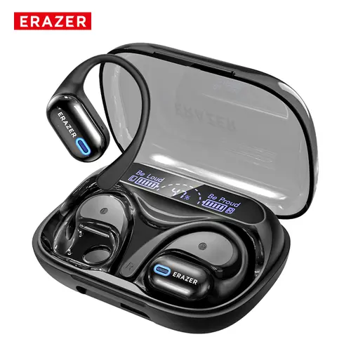 ERAZER XP18 OWS Bluetooth 6.0 Wireless Headset - Audio Electronic Device with Powerbank Charging, High Sound Quality, Daily Waterproof, Comfortable Fit for Sports & Daily Calls, Compatible with Android/IOS, Stable Connection