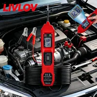DC 3.5-36V ABS Digital Display Automotive Diagnostic Tool, Bidirectional Portable LED Fuse Device with Indicator Light, Car Voltage/Battery Checker, Tools and Gadgets for Vehicles toolupgrade