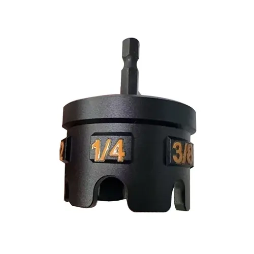 Nut Zipper Drill Attachment - Aluminium Alloy Hex Shank Hand Tools Hardware, Heavy Duty Work Tools and Gadgets for 1/4", 3/8", 1/2" Threaded Rods, Conduit Racks, Strut Systems Nut & Bolt Removal,toolupgrade