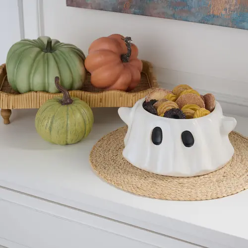 Cozy Cottage by Liz Marie Medium Ghost Bowl