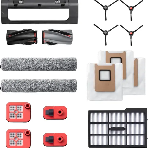 E28/E25 eufy Replacement Parts Kit, Side Brush, Filter, Rolling Brush for Robovac, Dustbag, Roller Mop, Dirty Water Reservoir Filter. Compatible, Spare Parts, Vacuum Filter Replacement,sohochic
