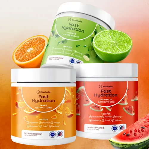 Rosabella Electrolytes 3-Pack For Fast Hydration, Fast Recovery, Electrolyte Imbalance