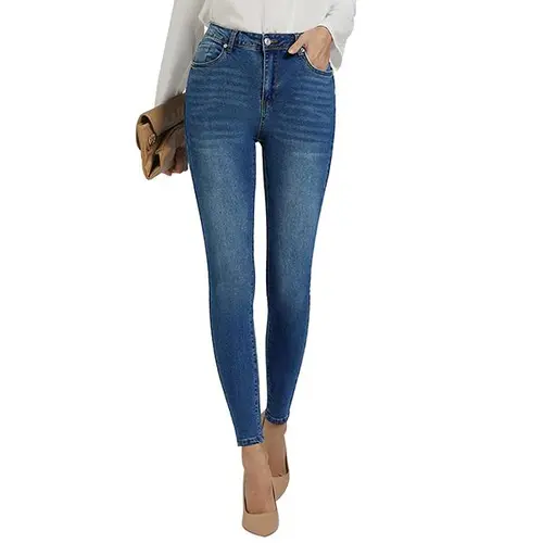GRAPENT Women's High Waisted Skinny Jeans - Slim Fit, Body-Shaping Stretch Denim, Tummy Control, Pocketed, Flattering Casual Bottoms, Cotton Blend Trousers