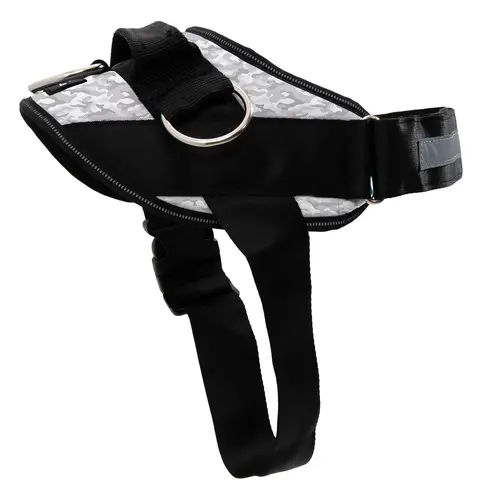 ShawnCo | Essential Dog Harness with 3 Leash Clips – Reflective, Adjustable & Padded Vest for Easy Walks and Training (Small to Large Dogs)