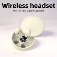 MSHUKCOE Invisible Sleep Earbuds for Side Sleepers, Mini Bluetooth Headset with Charging Case, Clear Calls, Noise Block, Wireless Audio for Android & iOS tiktokshopbacktoschool