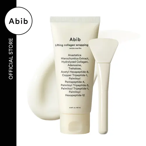 [Abib Official] Collagen Face Mask Sheet - Jericho Rose Wrapping Mask, Self Care Products with Nourishing, Pore-Refining, Barrier Repair, Tightening, Firming & Radiant Skin Benefits