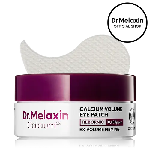 [Dr.Melaxin Official] Calcium Volume Eye Patch 60ea - Anti-aging, Drooping Eyelid, Puffiness | Korean Cosmetics, Firming & Moisture Mask Under Eye Patch