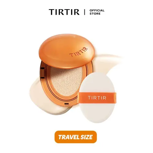 [TIRTIR Official] Travel Size Mask Fit AI Filter Cushion Foundation 4.5g l Natural Matte Finish Makeup for Long Lasting Coverage & Smooth Texture Concealer Cosmetic Hydrate