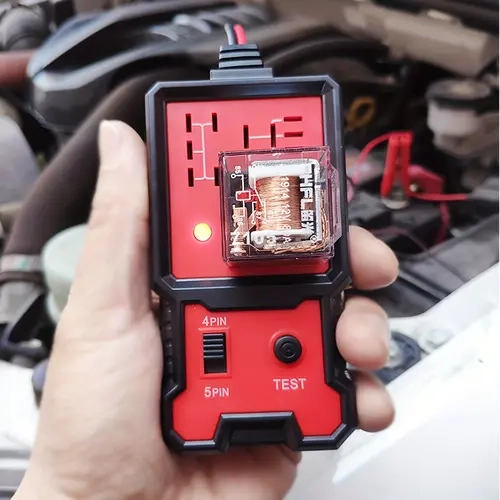 12V Universal LED Indicator Light - 12V-24V Clamp-On Clip Car Battery & Relay Voltage Tester, 4/5 Pin Auto Fit, 5Vdc 1A-2A, 1x USB Cable, Car Battery Repair Essential Tool, Father's Day Gift,toolupgrade