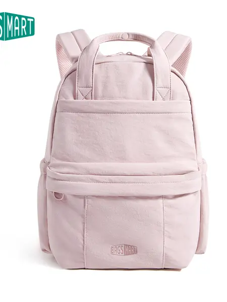 BAGSMART 15.8L Casual College Backpack, Laptop Backpack School Bag Fits 14.3" Laptop & 40 oz Water Bottle, Lightweight Waterproof Travel Backpack sohochic
