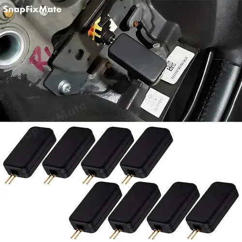 GJANSH 8PCS Car SRS Airbag Simulator Tester, Universal Airbag Bypass Resistor, Fault Finding Maintenance and Repair Tool, Auto Air Bag Diagnostic Scanner Testing Instrument for SUV Truck, toolupgrade
