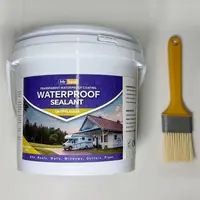 Transparent Waterproof Leak Proof Paint (1 kg–5 kg), Seal Coating Waterproof Sealing Coating High-Quality Protective Coating Solution, Durable and Versatile for Multiple Applications, Invisible Waterproof Sealant