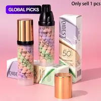 3-in-1 Color Correcting Primer Cream SPF 50 UV, Brightening Hydrating Moisturizing Oil-Control Moisturizer, Long-Lasting Makeup Base for Flawless Skin Tone Face Primer For Makeup #GLOBAL PICKS