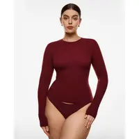 Inbarely Soft Single-Layer Basic Long Sleeve Shirts See Through Breathable Wear Casual Sporty Shirt