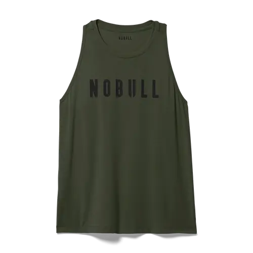 NOBULL Women's  High-Neck Tank in Dark Army
