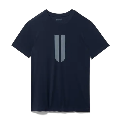 NOBULL Men's U Tee in Night Navy