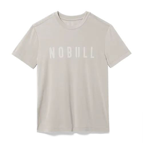 NOBULL Men's  Tee in Oatmeal