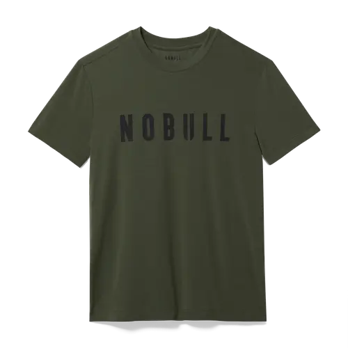NOBULL Men's  Tee in Dark Army