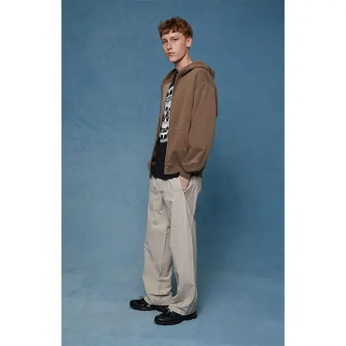 Pacsun Men's Gray Baggy Track Pants