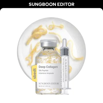 [Sungboon] Lifting Ampoule | Wrinkle Care | Face-Lift at Home serum with Peptides & Deep Collagen | Plumping, Smooth, Anti aging Korean Skincare mothers day gift ideas (30ml)