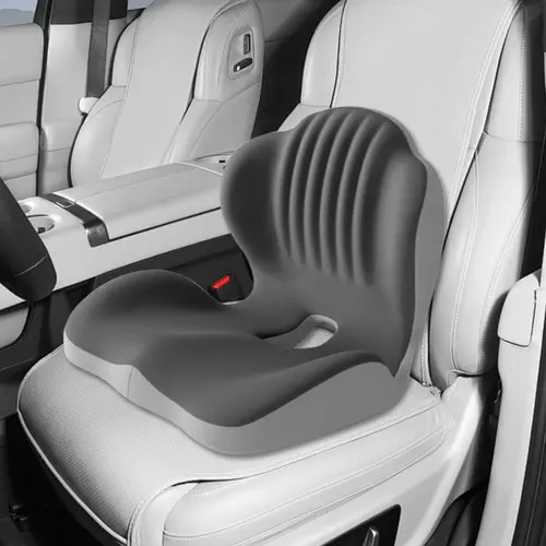 Ergonomic Memory Foam Seat Cushion with Lumbar & Back Support, Relieves Back Pain, Reduces Pressure, Ideal for Office Chairs, Stools, and Car Seats, Perfect Gift for Parents & Friends,reduces pressure，Seat cushion for car seat
