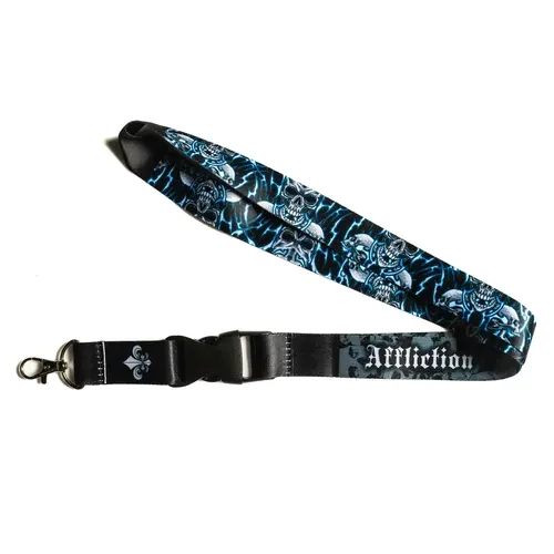 Affliction Lanyard Skulls