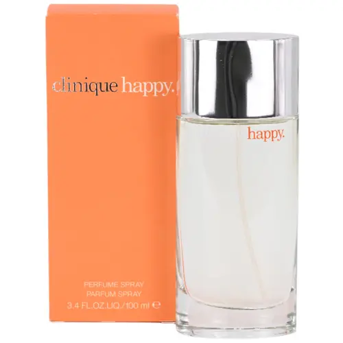 CLINIQUE Happy Eau de Parfum (Edp) Spray, 3.4 fl oz/100ml Women's Daily Wear Fragrance, New in Original Box, Cool Gift Option, Beauty Product For Sale, Beauty Perfume