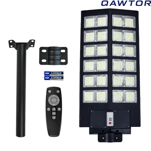 Solar Street Light – Outdoor Security Light with Motion Sensor, 3 Modes, Remote Control, IP65 Waterproof