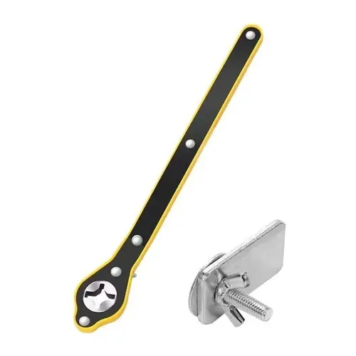Heavy-Duty Steel Ratchet Spanner, one-hand operation with speed handle. Durable and widely compatible, portable for travel. Ideal hand tool for repairing and maintaining cars, motorcycles and various metal equipment in daily use