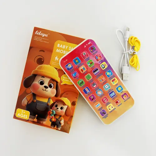 Montessori Style Language Learning Toy for 1-3 Years Toddlers, Portable Educational Interactive Book, Screen-Free Preschool Activity for Language Development, Montessori Style Language Toys