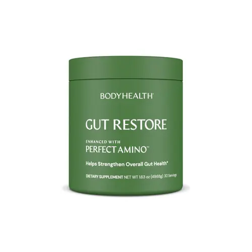 BODYHEALTH Gut Restore De-Bloat Non-Dairy Colostrum Supplement - Gastrointestinal Health, Bloating Relief, Gut Cleanse, Candida Cleanse Support - Gluten-Free, Soy-Free - 30 Servings for Women's Digestive Distress