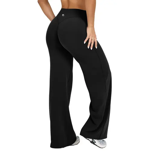 JOJOANS Yoga Pants Women High Waist Stretch Casual Soft Straight Leg Bottoms TikTokShopBlackFriday