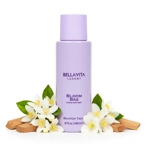 Bloom Bae by Bellavita Luxury | Jasmine Hair & Body Mist | Romantic Floral Blend with Tuberose & Gardenia | Fresh Spring Scent | Alcohol-Free | Long-Lasting | Perfect for Layering