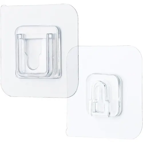 5/10/15 Pairs Self‑Adhesive Snap Fasteners, Multi‑Purpose Wall Mount Holders, Perfect for Securing Power Strips, Remote Controllers, Storage Racks and Small Household Items, No Drilling Needed, Easy‑Install Practical Home Organizing Accessories